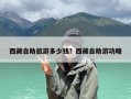 西藏自助旅游多少钱？西藏自助游功略