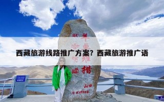 西藏旅游线路推广方案？西藏旅游推广语